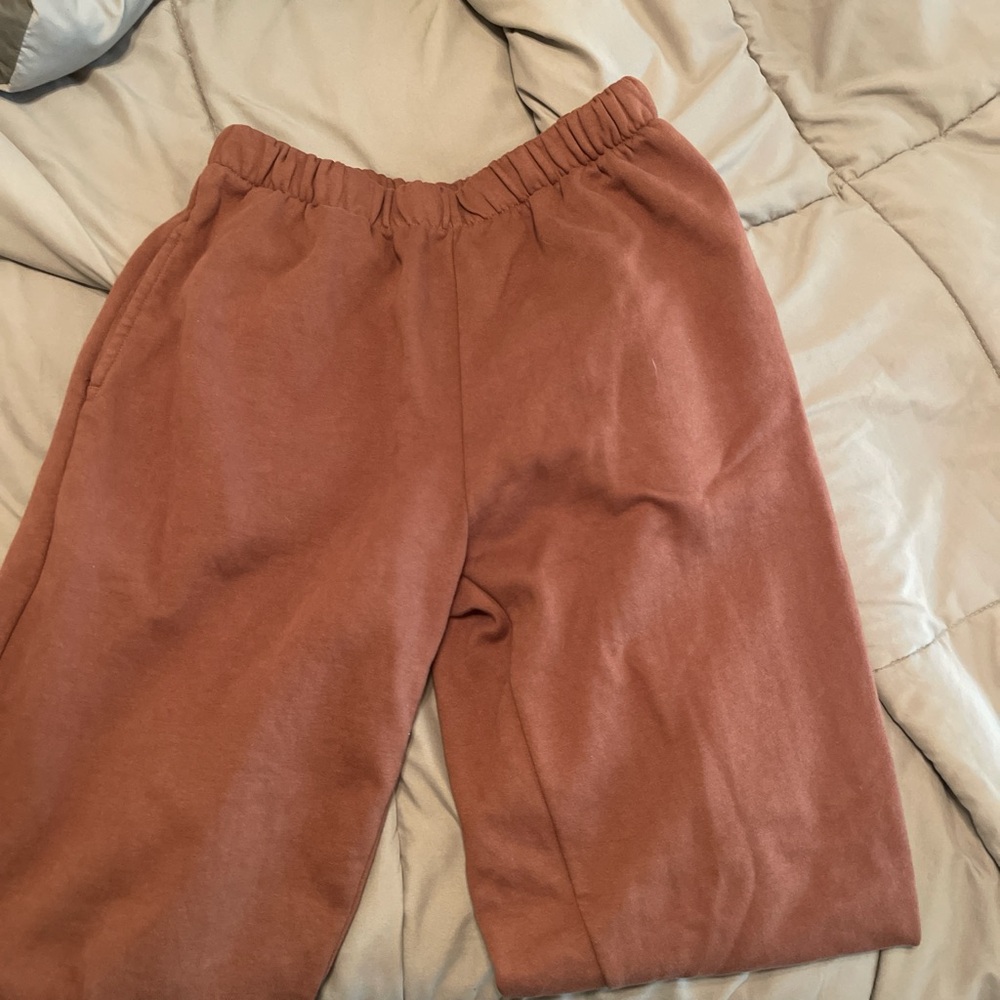 John Galt brown sweatpants